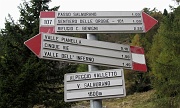 51 Indicazioni all'incrocio col 107, io però faccio dietrofront, prendo il sentiero delle 5 Vie...